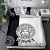Versace Royal Golden Logo Most Comfortable Bedding Set