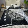 Versace Royal Golden Logo Most Comfortable Bedding Set