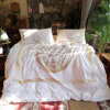 Versace Royal Golden Squares Bedding Set King Size