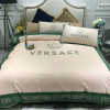 Versace Basic Baby Pink Bedding Set Queen