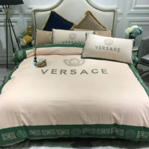 Best Versace Big Medusa Golden Logo Bedding Set - REVER LAVIE