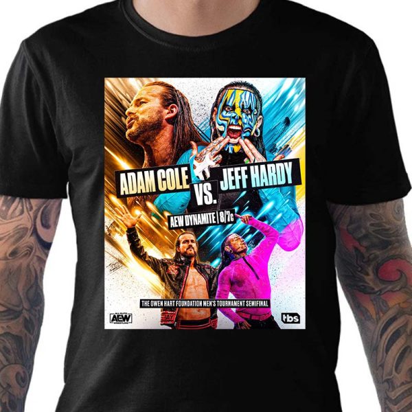 Semi-Final Match Adam Cole vs Jeff Hardy T-shirt
