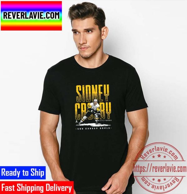 Sidney Crosby Pittsburgh Penguins 500 Career Goals Classic T-Shirt