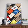 SB Dunk Hypebeast Sneaker History Poster Canvas