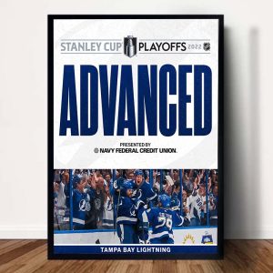 Stanley Cup Playoffs NHL Advanced Bassic Poster Canvas