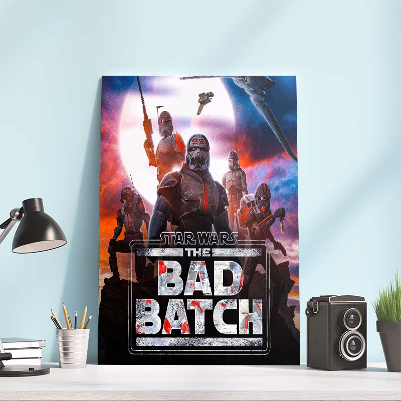 Star Wars The Bad Batch Season 2 Home Decor Poster Canvas Star Wars The Bad Batch Season 2 Home Decor Poster Canvas