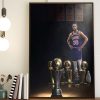 Stephen Curry Western Conference Finals MVP NBA Poster Wall Decor Canvas