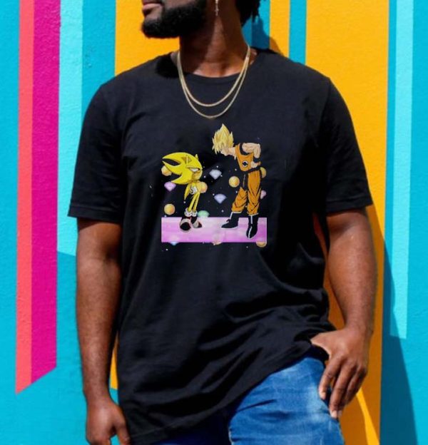 Super Sonic X Super Goku Gift T-shirt