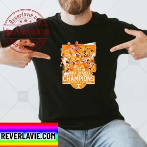 Tennessee Baseball Team 2021 2022 Back To Back East Division Champions Classic T-Shirt