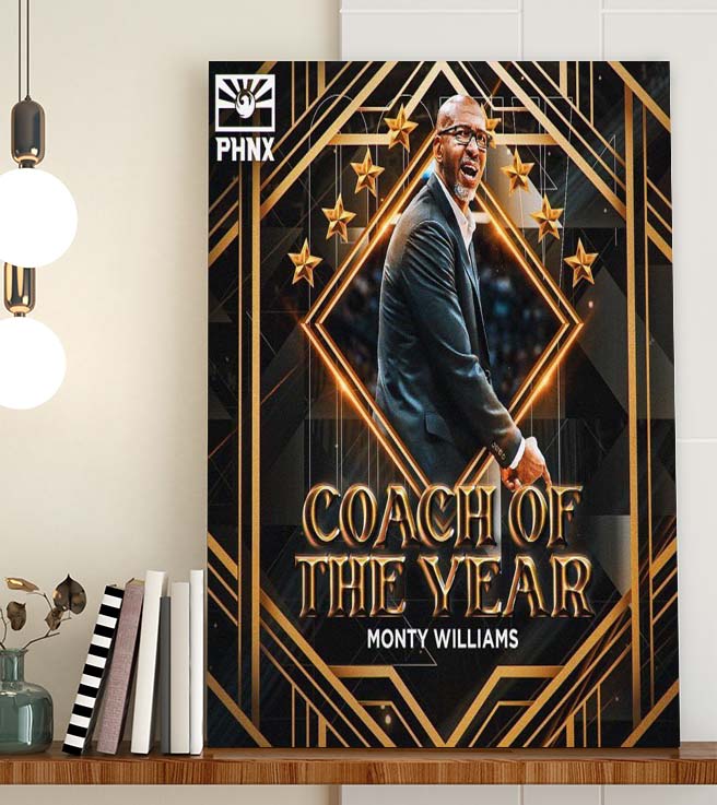 Thank You Monty Williams NBA Coach Of The Year 2022 Poster Canvas Thank You Monty Williams NBA Coach Of The Year 2022 Poster Canvas