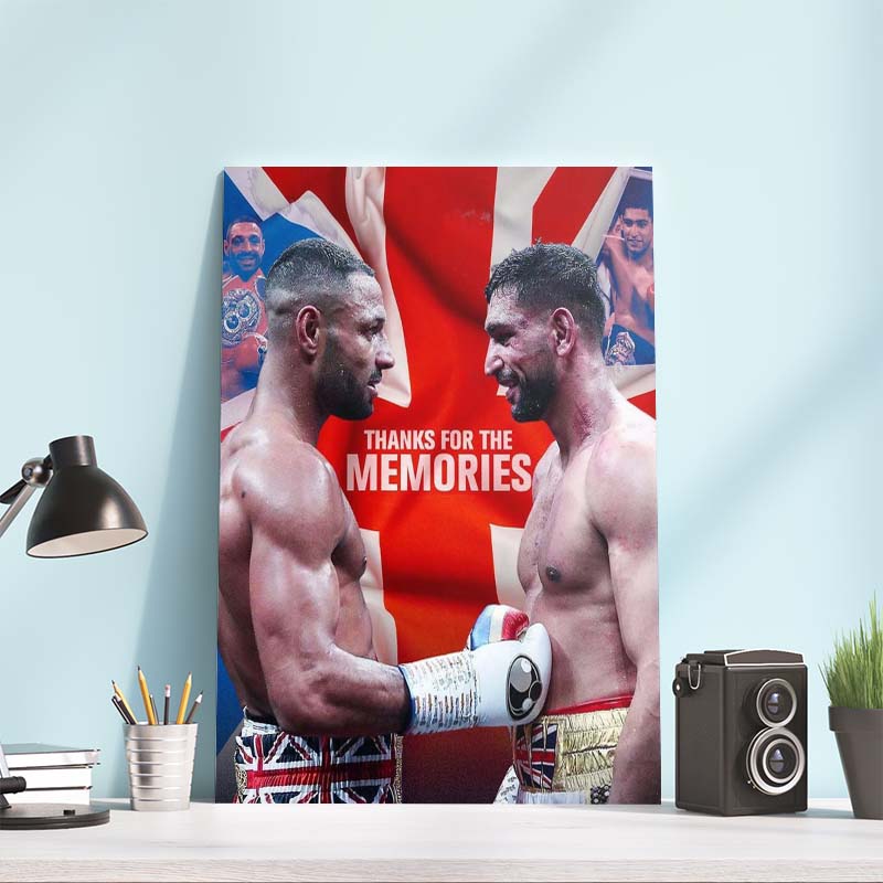 Thank you Kell Brook and Amir Khan for the memories Poster Canvas Thank you Kell Brook and Amir Khan for the memories Poster Canvas