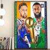 Celtics vs Warriors NBA Finals 2022 Game 1 Schedule Home Decor Poster Canvas