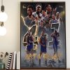 The Golden State Warriors are Western Conference Champions Home Decor Poster Canvas