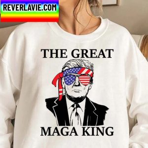 The Great Maga King Donald Trump US Flag Classic T-Shirt
