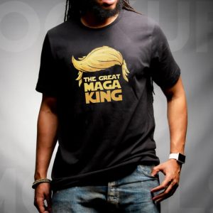 The Maga King Trump Yellow T-Shirt