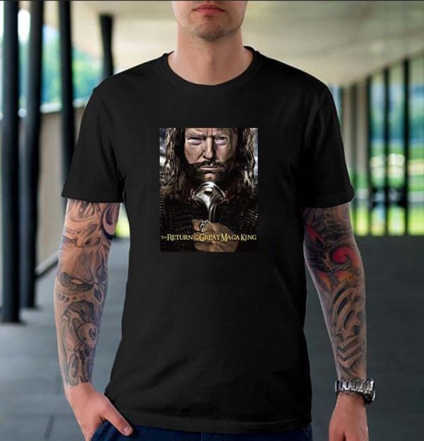 The Return of the Great Maga King Maga Trump T-shirt