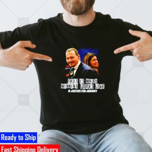 This Is What Winning Looks Like Funny Johnny Depp Classic T-Shirt