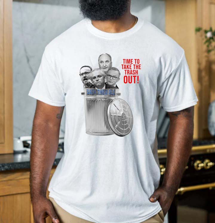 Time to take the trash out sack them all T-shirt Time to take the trash out sack them all T-shirt