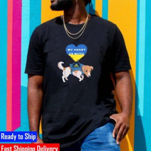 Ukrainian Armed Forces Dog Patron Jack Russell Terrier Dog Patron Classic T-Shirt