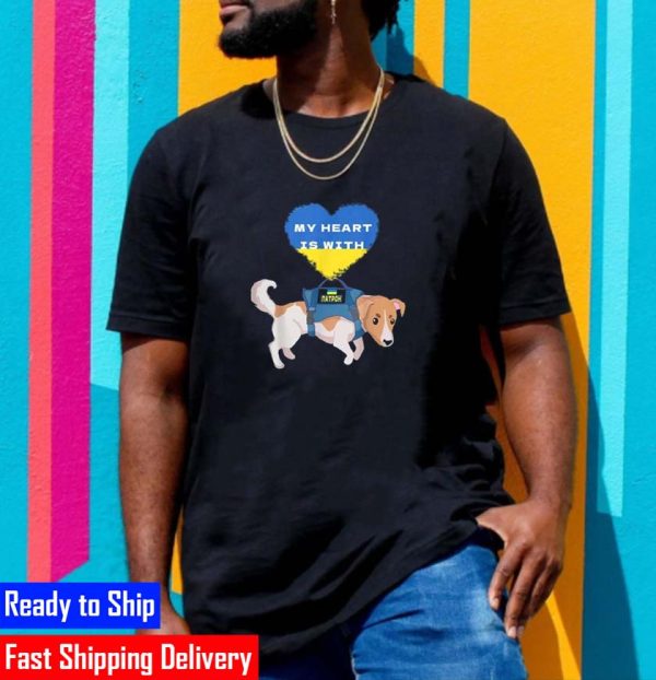 Ukrainian Armed Forces Dog Patron Jack Russell Terrier Dog Patron Classic T-Shirt