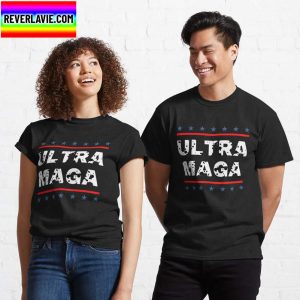 Ultra MAGA 2024 Pro Trump Classic Black T-Shirt
