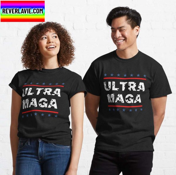 Ultra MAGA 2024 Pro Trump Classic Black T-Shirt