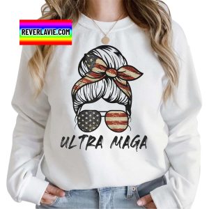 Ultra Maga America Flag Classic T-Shirt