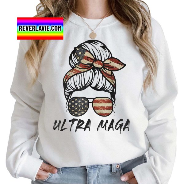 Ultra Maga America Flag Classic T-Shirt