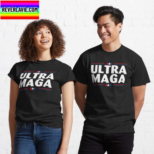 Ultra Maga American Flag Classic T-Shirt