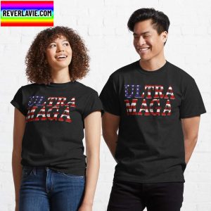 Ultra Maga American Flag Gift Classic T-Shirt