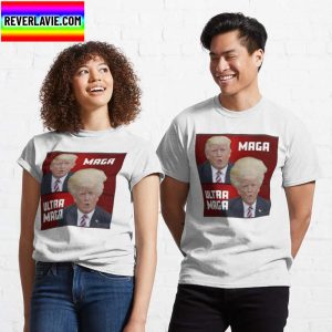 Ultra Maga Donald J Trump Classic T-Shirt