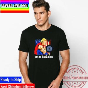 Vintage Old The Great MAGA King Ultra MAGA Patriotic Flag US Classic T-Shirt