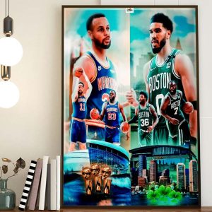 Welcome to the 2022 NBA Finals Warriors vs Celtics Home Decor Poster Canvas