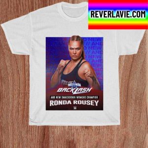 Wrestlemania Backlash And New Smackdown Champions Ronda Rousey Classic T-Shirt