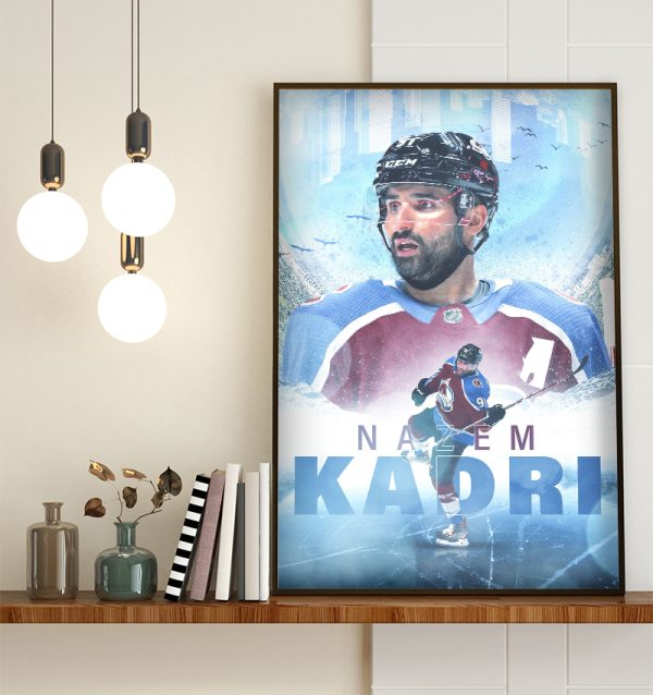 Colorado Avalanche Nazem Kadri Goavsgo Original Poster Canvas