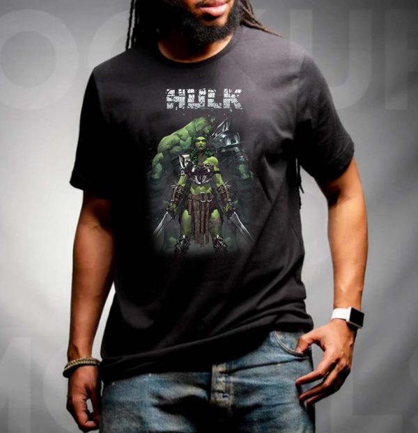 She Hulk And Hulk Marvel Studios Unisex T-Shirt