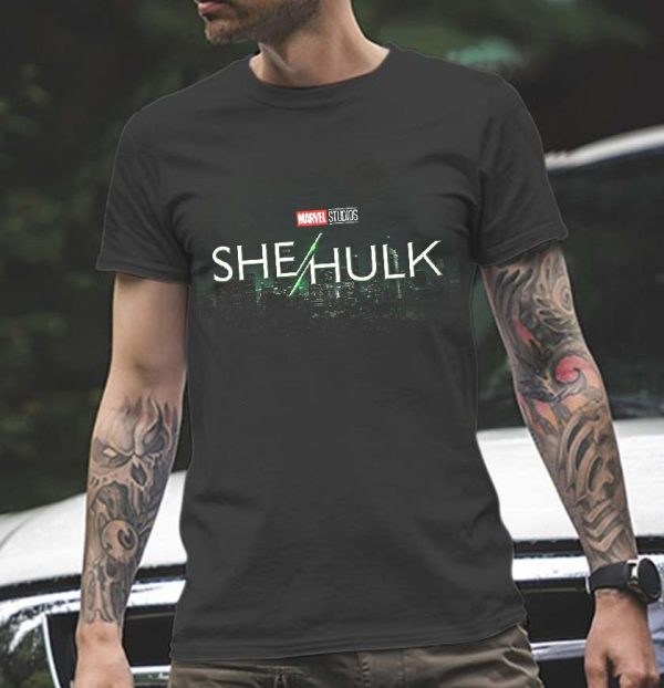 She Hulk Logo Banner Unisex T-Shirt