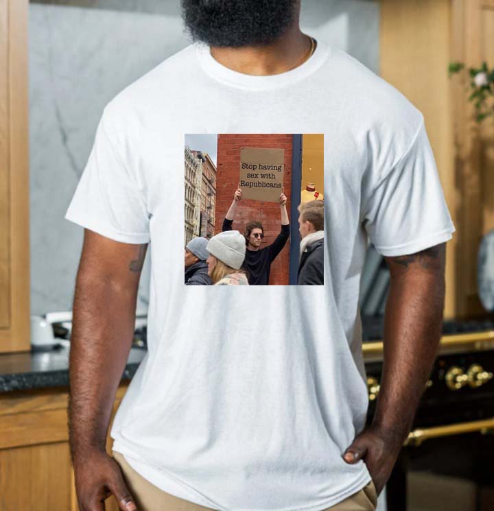stop having sex with republicans t-shirt stop having sex with republicans t-shirt