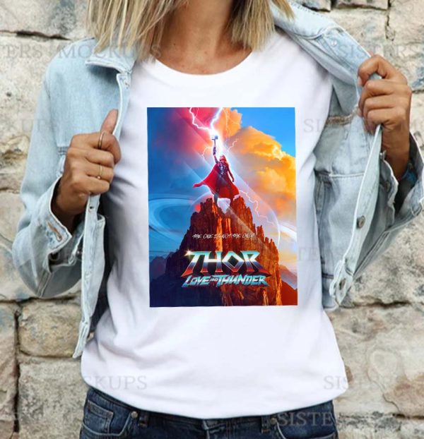 Thor Love And Thunder Poster T-Shirt