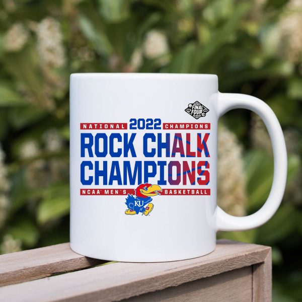 2022 NCAA Kansas Champ Jayhawks Coffee Mug