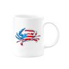 4th of July Mug American Citizen Flag for Patriots New Americans Independence Day Ceramic Coffee Mug Tea Cup