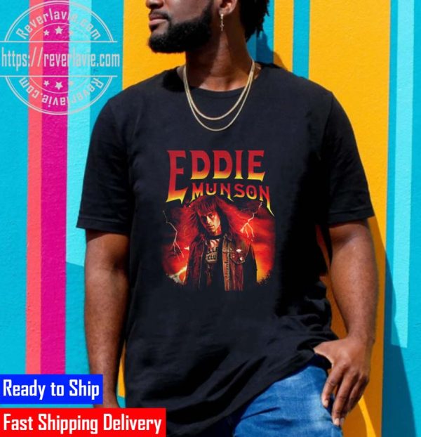 90s Design Vintage Stranger Things Eddie Munson Unisex T-Shirt