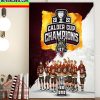 AHL 2021-22 CALDER CUP Champions Chicago Wolves Champs Home Decor Poster Canvas