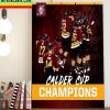 AHL 2021-22 CALDER CUP Champions Chicago Wolves Champs Home Decor Poster Canvas