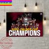 Congratulations Chicago Wolves 2022 AHL Calder Cup Champions Home Decor Poster Canvas