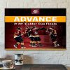 AHL Western Conference Champions Chicago Wolves Champs Advance To 2022 Calder Cup Finals Home Decor Poster Canvas