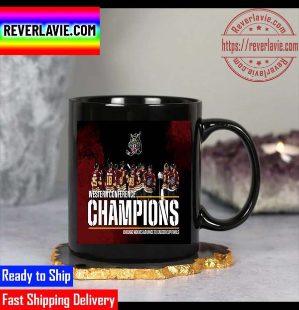 AHL Western Conference Champions Chicago Wolves Champs Advance To Calder Cup Finals Classic Coffee Mug