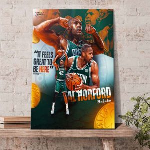 Al Horford Most three in Finals Debut NBA Poster Canvas