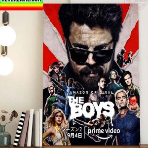 Amazon Original Episode 5 Of Season 2 Of The Boys Hughie Campbell Really Likes Billy Joel Home Decor Poster Canvas