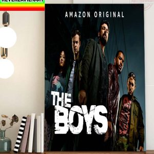 Amazon Original The Boys Official Poster Home Decor Poster Canvas